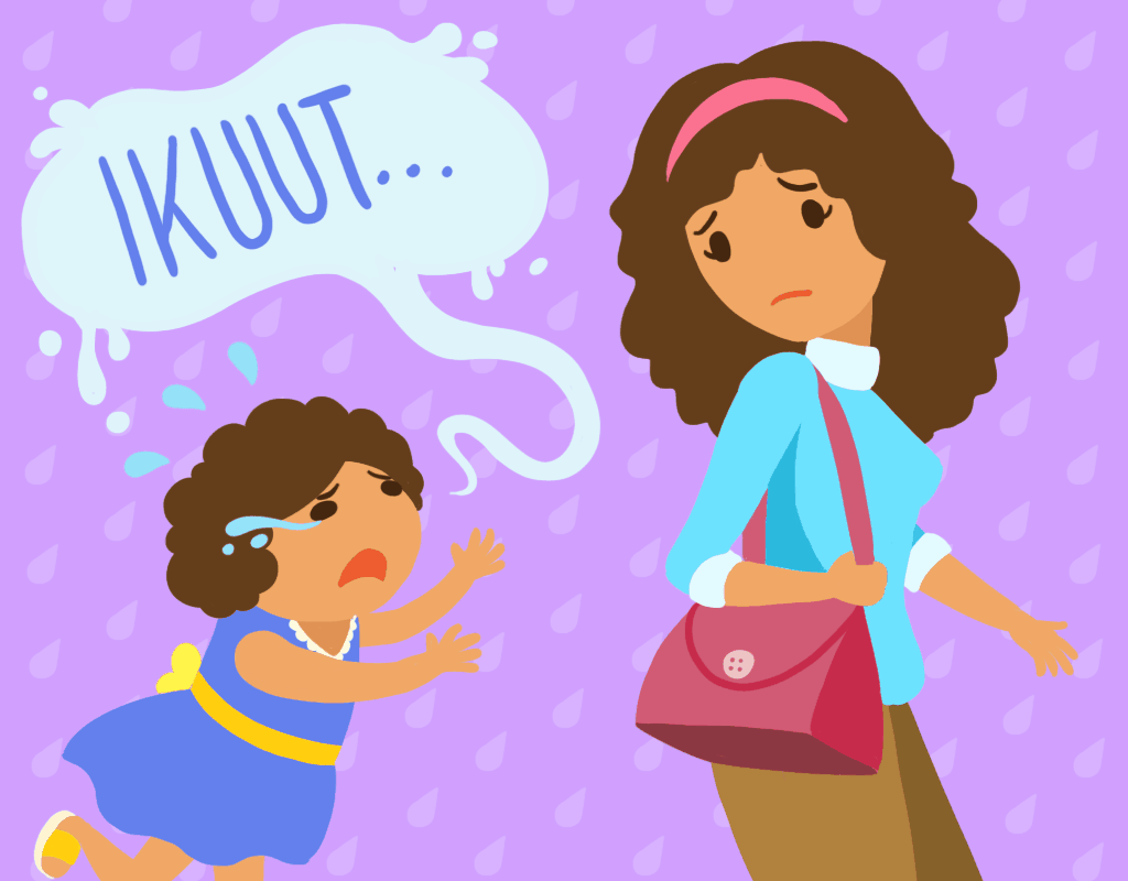 Tips Si Kecil Tenang Berpisah dengan Bunda