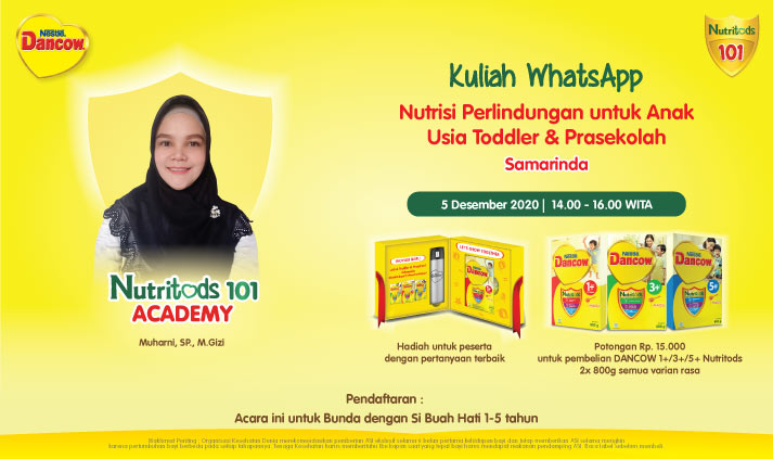 Nutritods 101 Academy Kuliah Whatsapp Samarinda