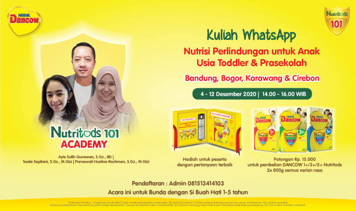 Nutritods 101 Academy Kuliah Whatsapp Jawa Barat