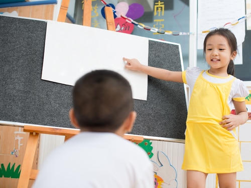 Persiapkan Si Kecil Berani Berbicara di Depan Kelas