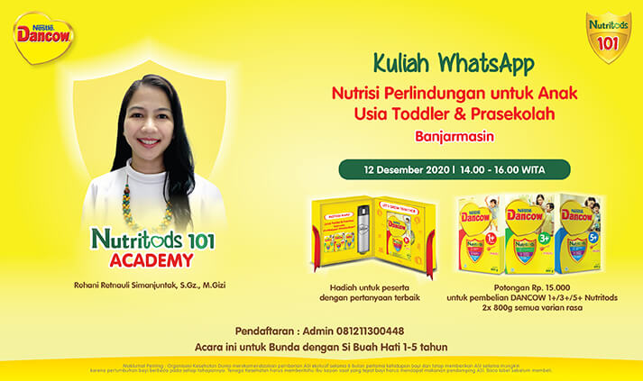 Nutritods 101 Academy Kuliah Whatsapp Banjarmasin