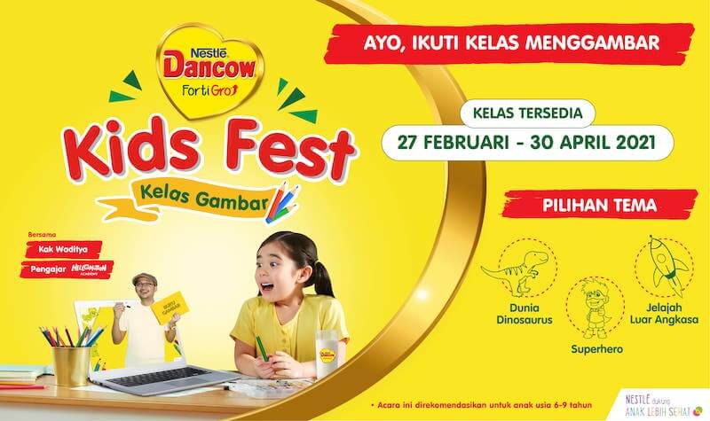 Kelas Gambar DANCOW Kidsfest