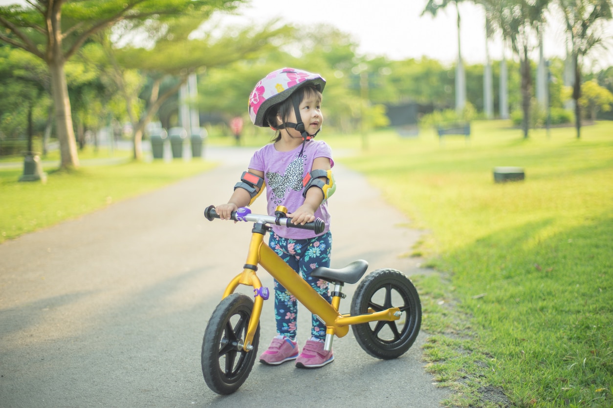 Anak Belajar Sepeda Keseimbangan