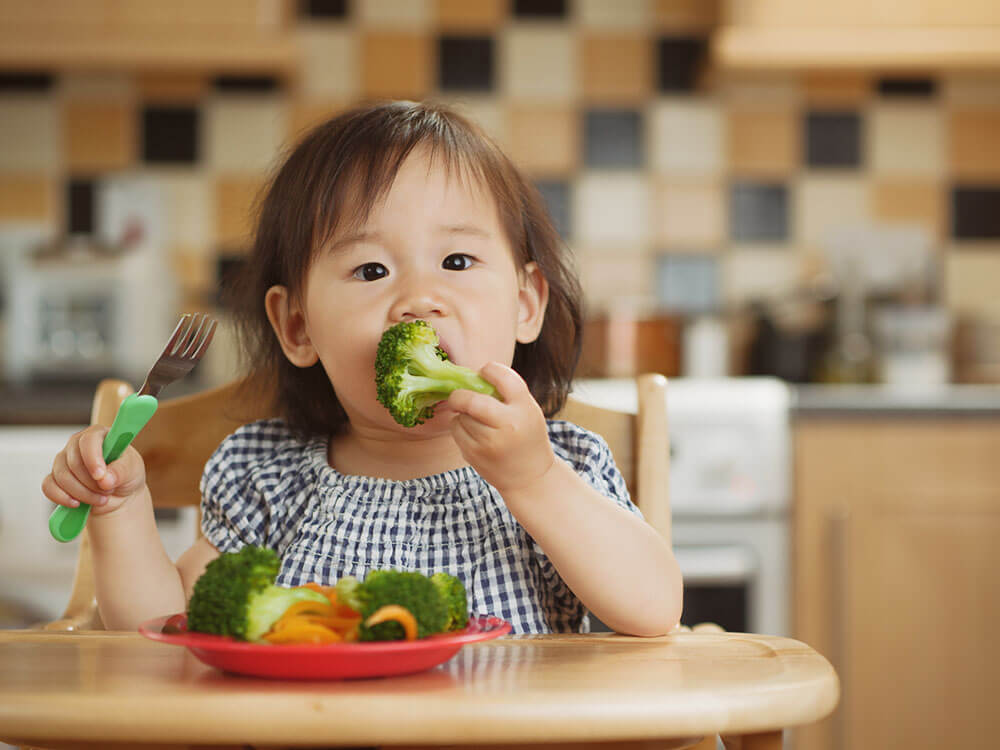 Manfaat sayuran untuk anak