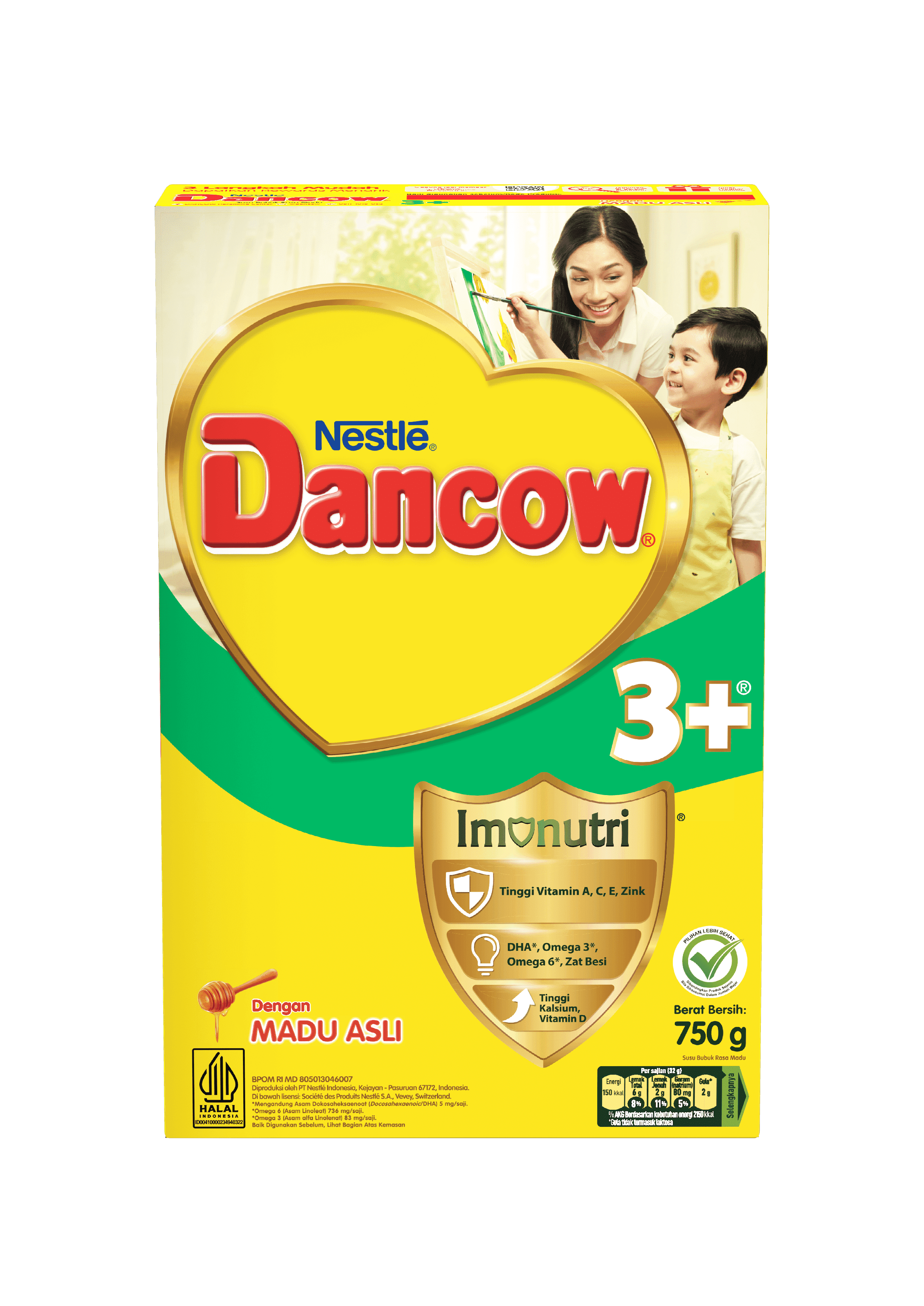 Dancow 3 Plus Nutritods Madu