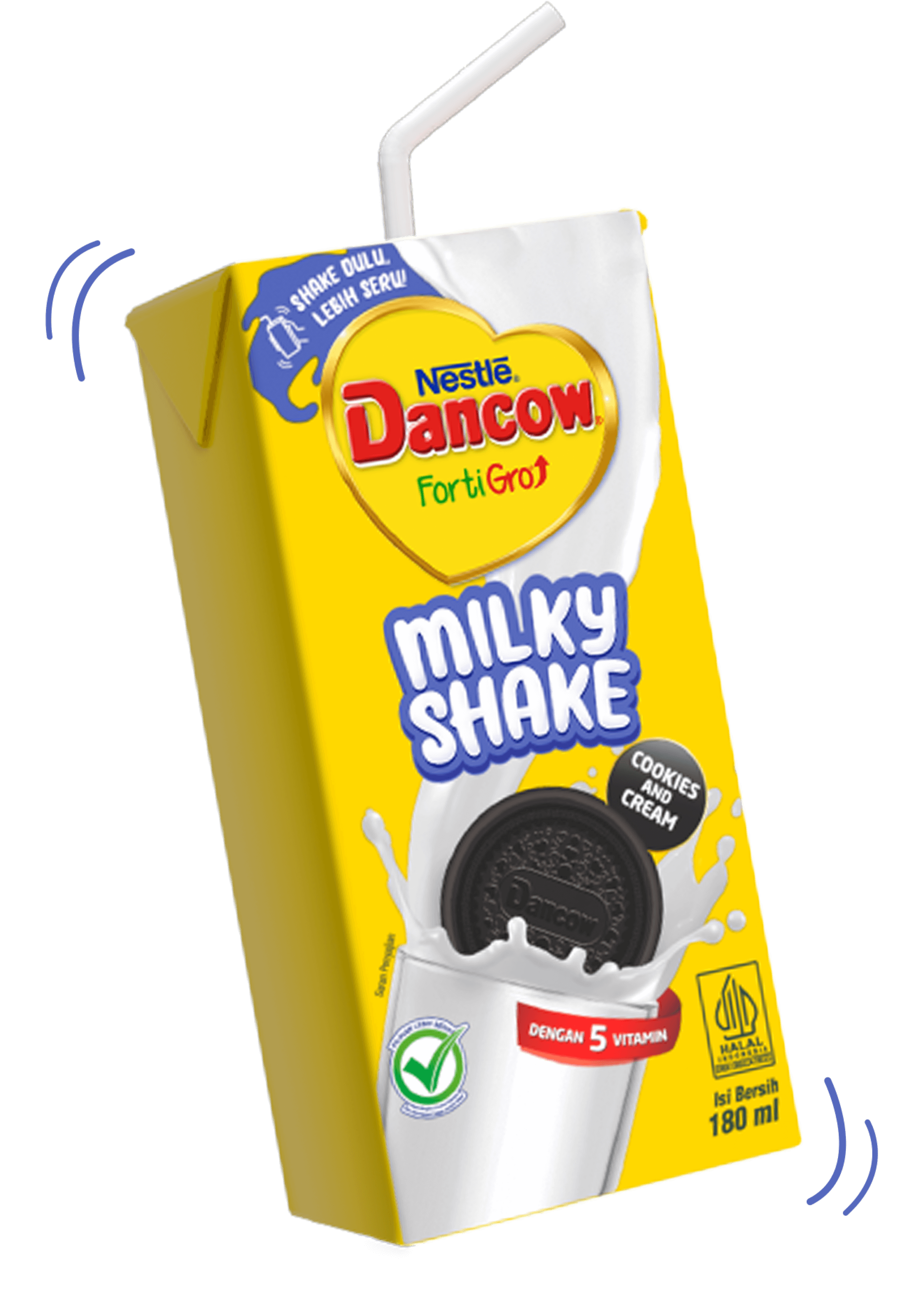 DANCOW FortiGro Milkyshake Cookies & Cream