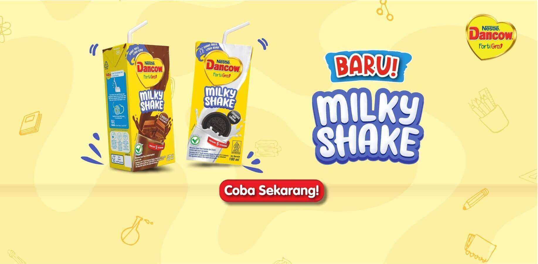 Dancow Fortigro Milkyshake